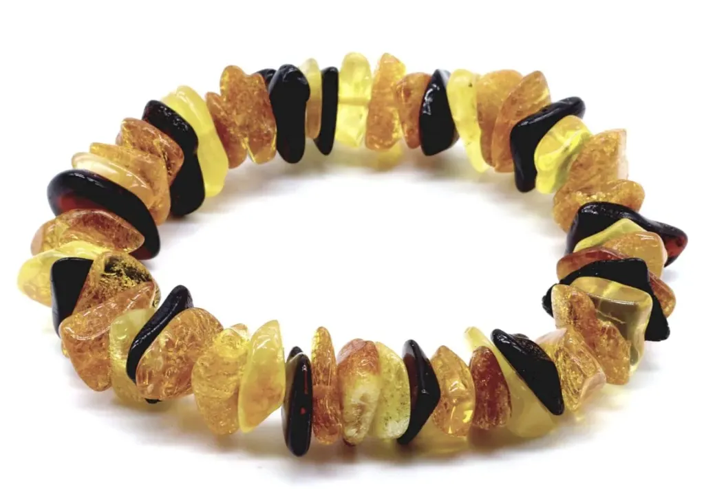 Bracelet Baroque Ambre Naturel – Enfant