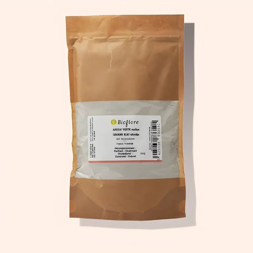 Argile Verte Montmorillonite Surfine Bioflore – Masques & soins cosmétiques – 250 g