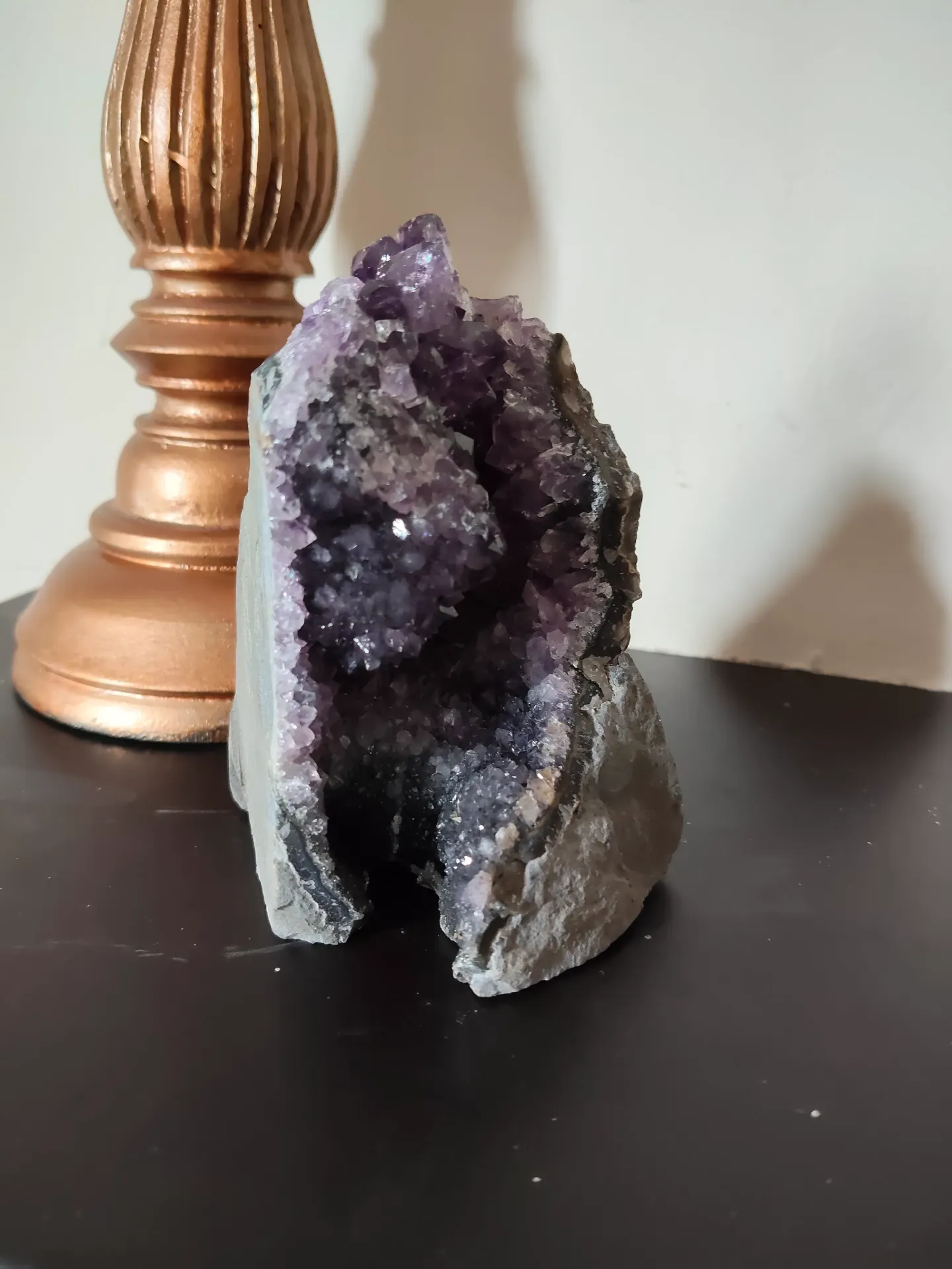 Géode d’Améthyste brute d’Uruguay – Pièce unique 640 g