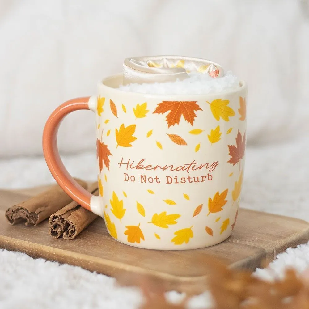 Kit cocooning d'automne – Tasse, chaussettes & masque de nuit
