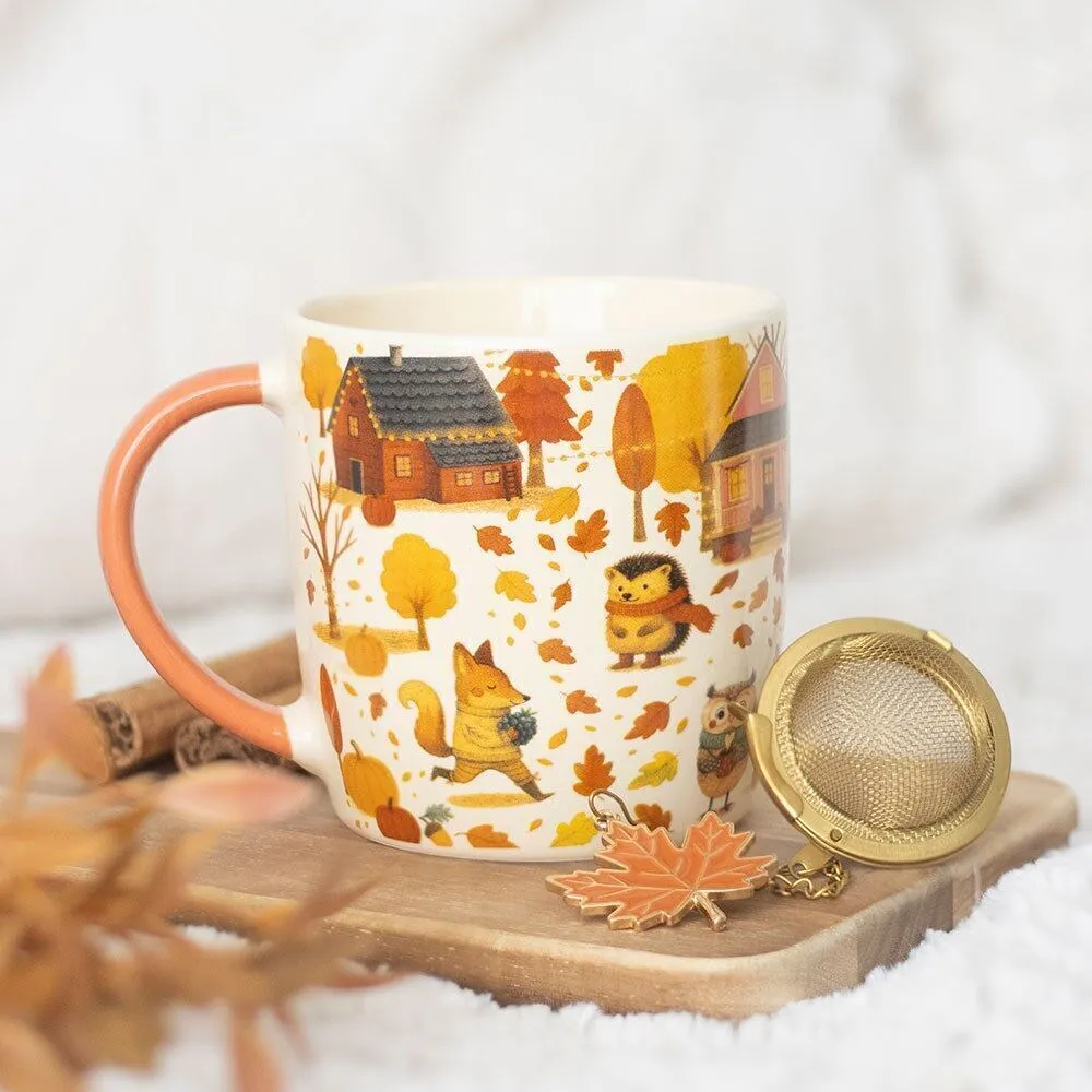 Ensemble tasse d'automne & infuseur à thé – Creature Comforts