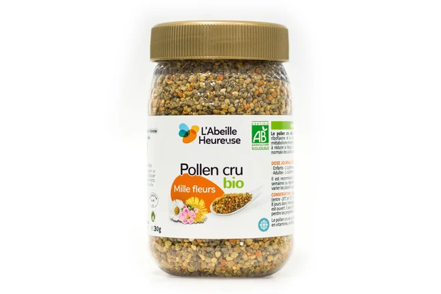 Pollen Frais Mille Fleurs Bio – 230 g