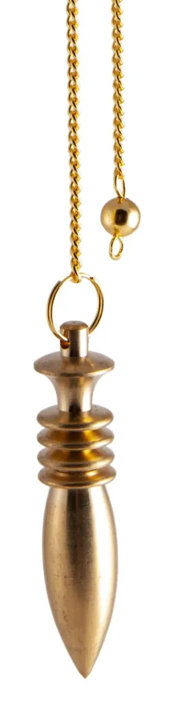 Pendule de Karnak en laiton plaqué or – 52 mm – PKD01