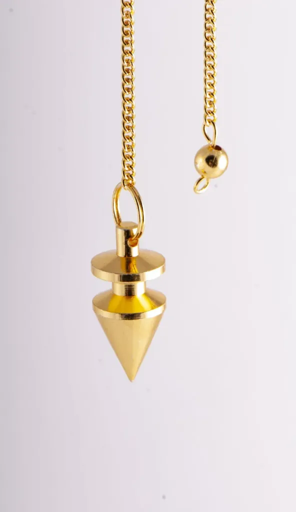 Pendule Arak en laiton plaqué or – 32 mm – PAD01