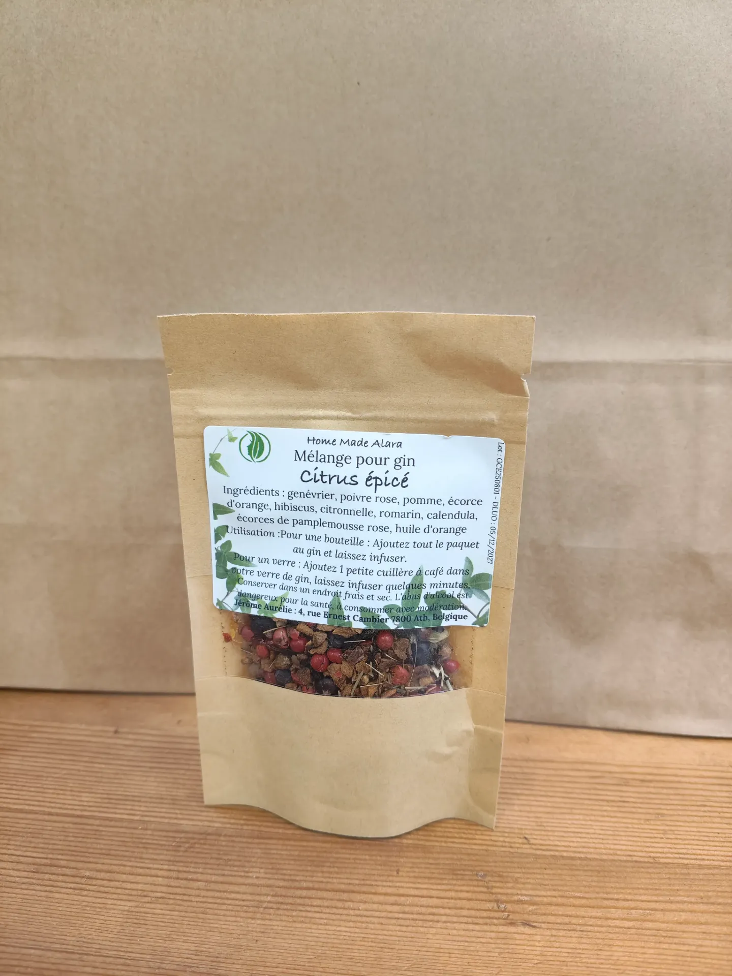 Mélange pour Gin - Citrus Épicé