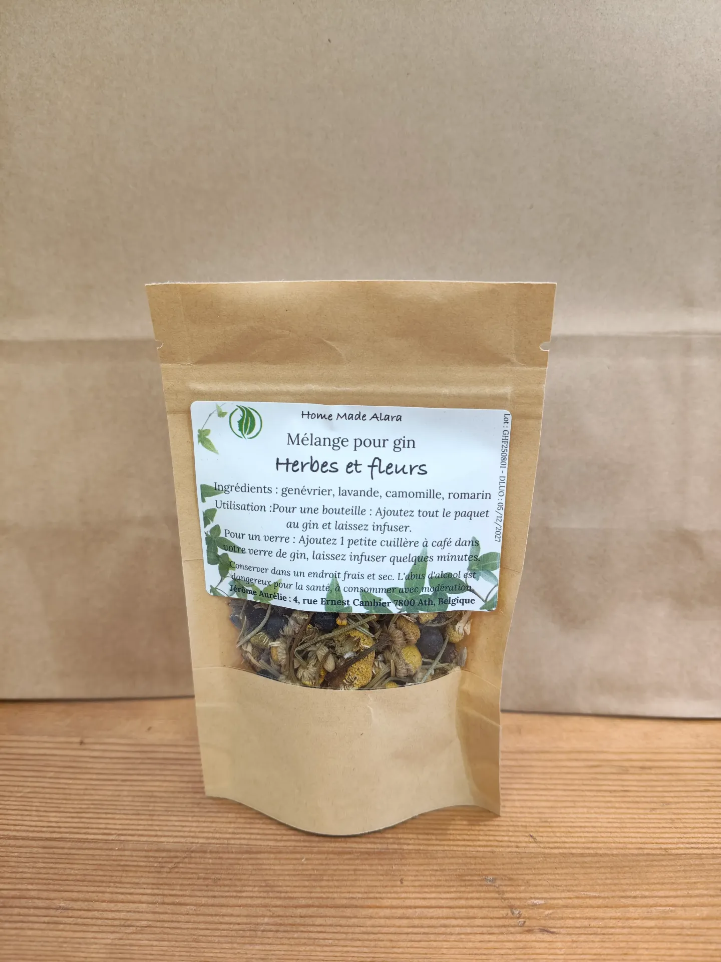 Mélange pour Gin - Herbes et Fleurs