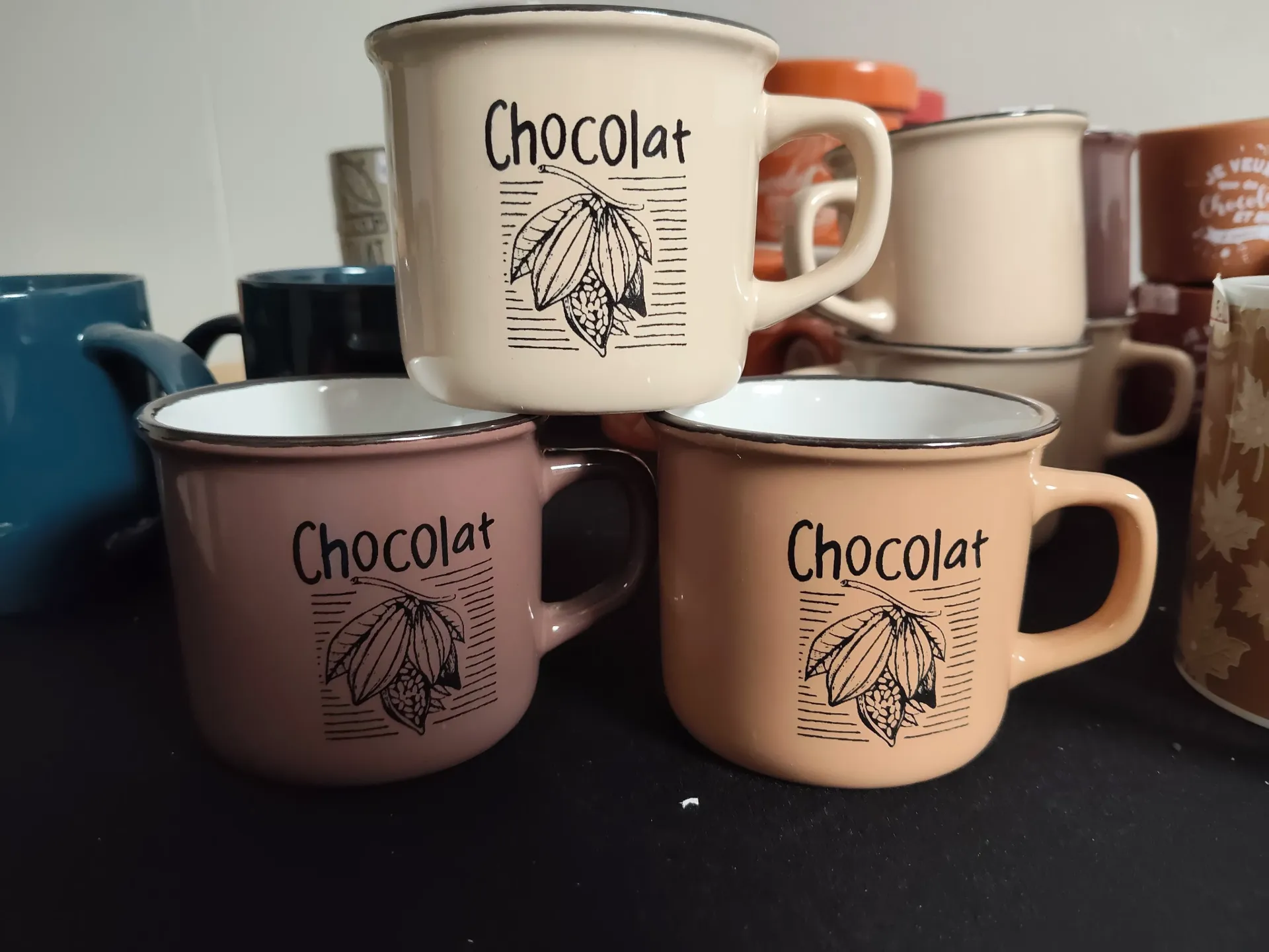 Mug Chocolat (D8H7CM) - 3 Assortiments