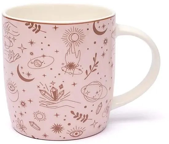 Mug filtre - tisanière - symboles mystiques