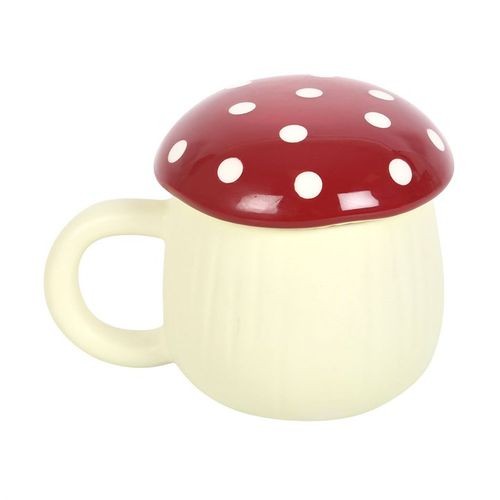 Tasse à couvercle champignon