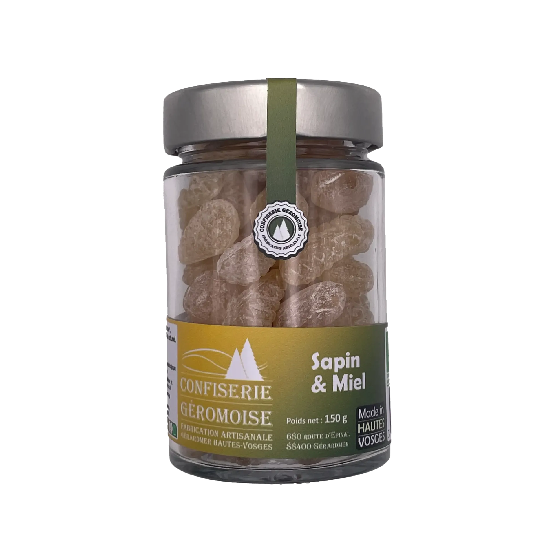 Pastilles des Vosges Sapin/miel bio 150g