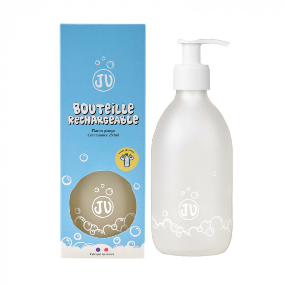 PIM BOUTEILLE EN VERRE RECHARGEABLE 250ML NEW