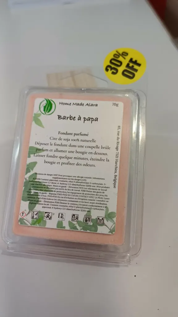 Plaque de Fondant barbe à papa 70g