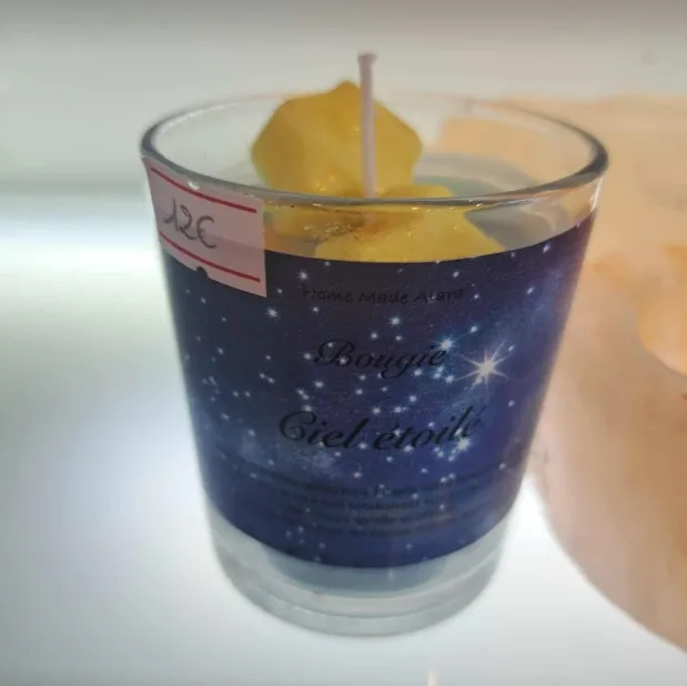 Bougie ciel étoilé 110g