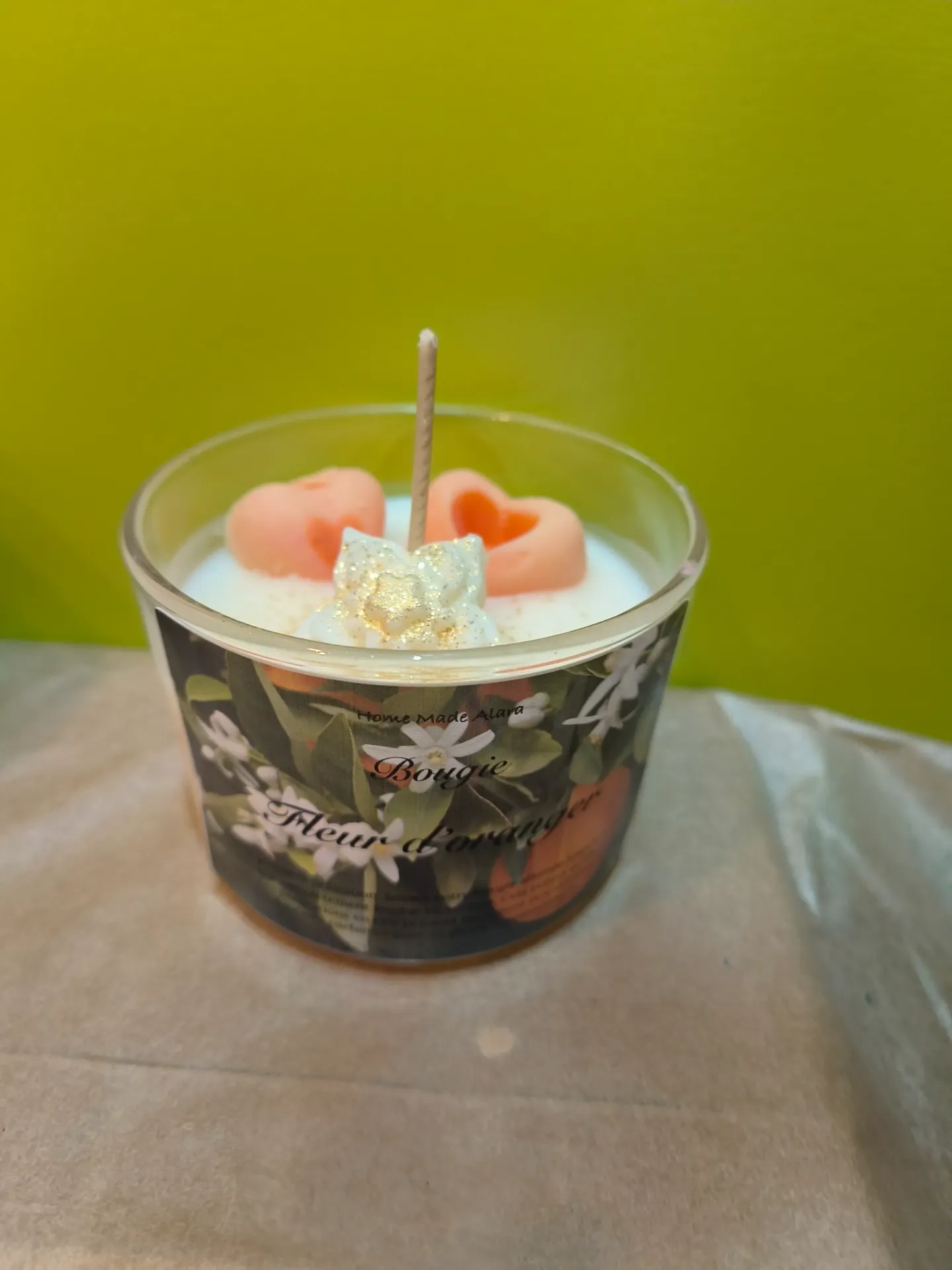 Bougie fleurs d'oranger 130g