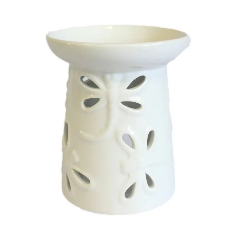 Brule parfum rustique Libellule blanc