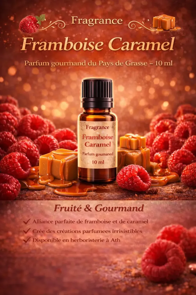 Fragrance 10ml framboise caramel