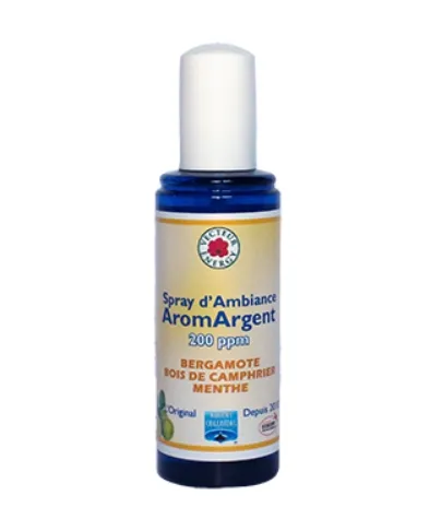 AromArgent 200 ppm - Bergamote/Camphrier/Menthe - Spray 100 ml