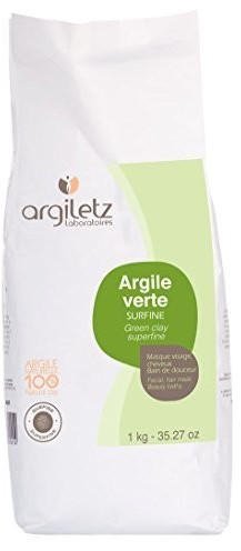 Argile verte surfine 1kg