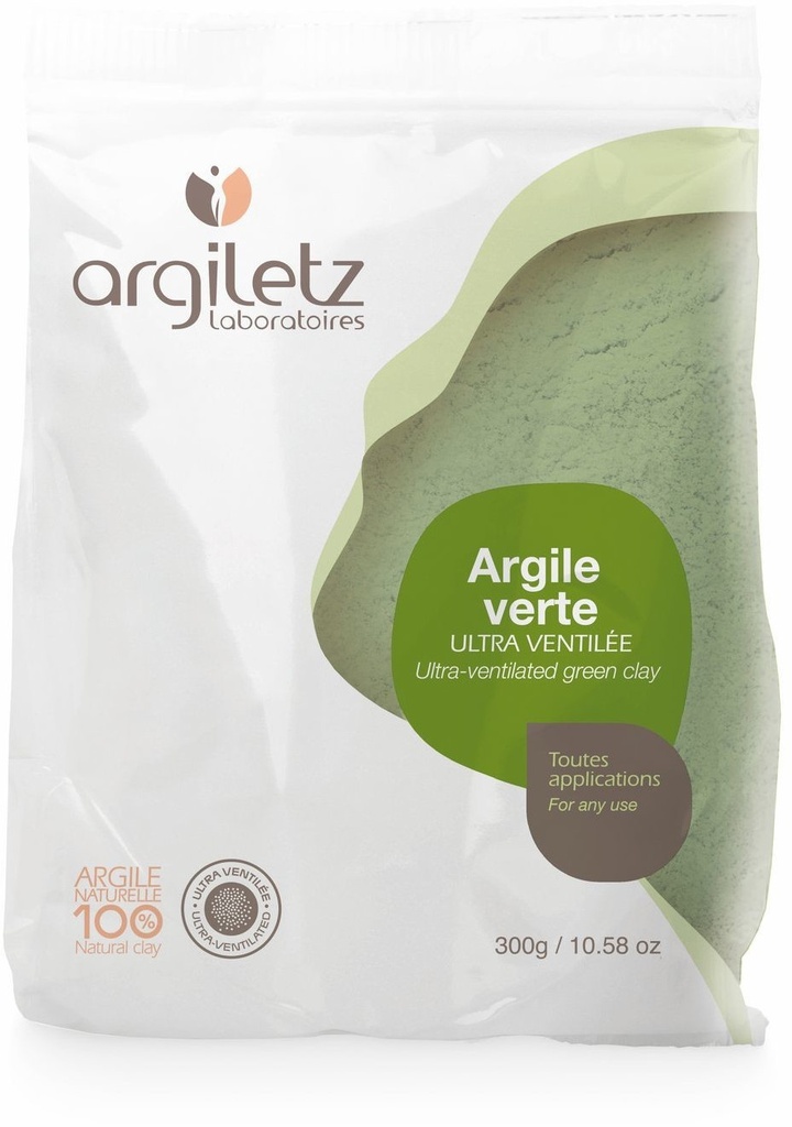 Argile verte ultra ventilée 300g