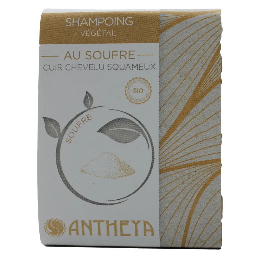 Shampoing solide - CUIR CHEVELU SQUAMEUX (VEGAN) 100 gr - Antheya