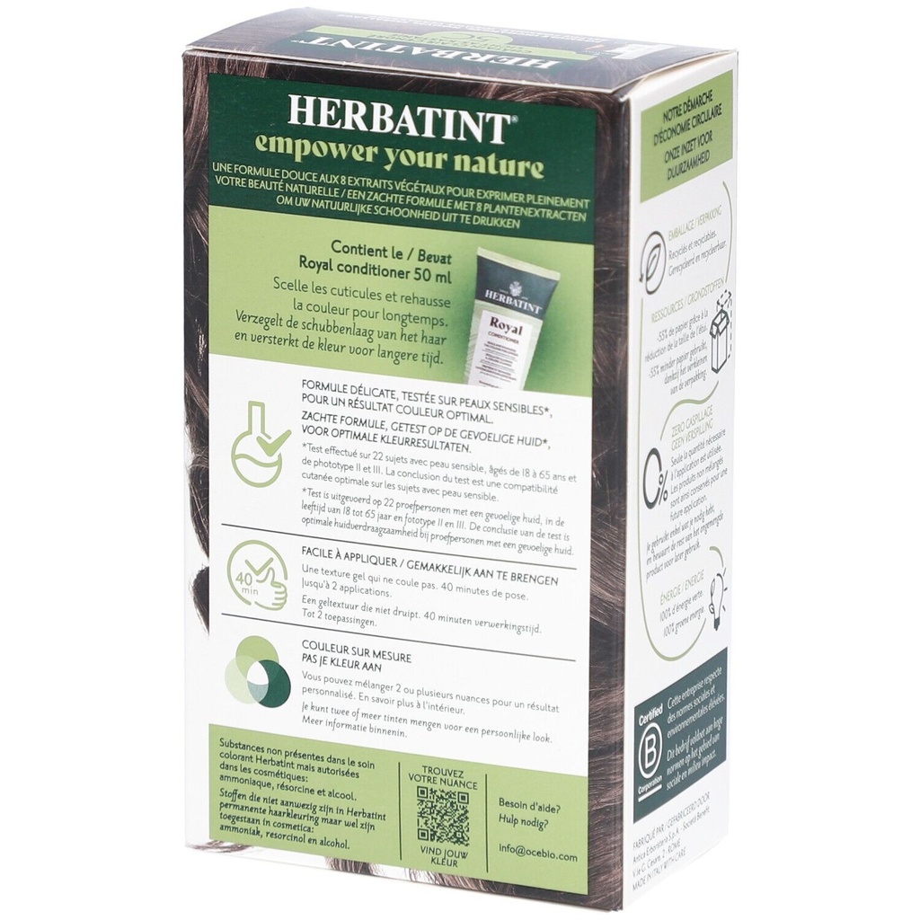 Herbatint 5C châtain clair cendré