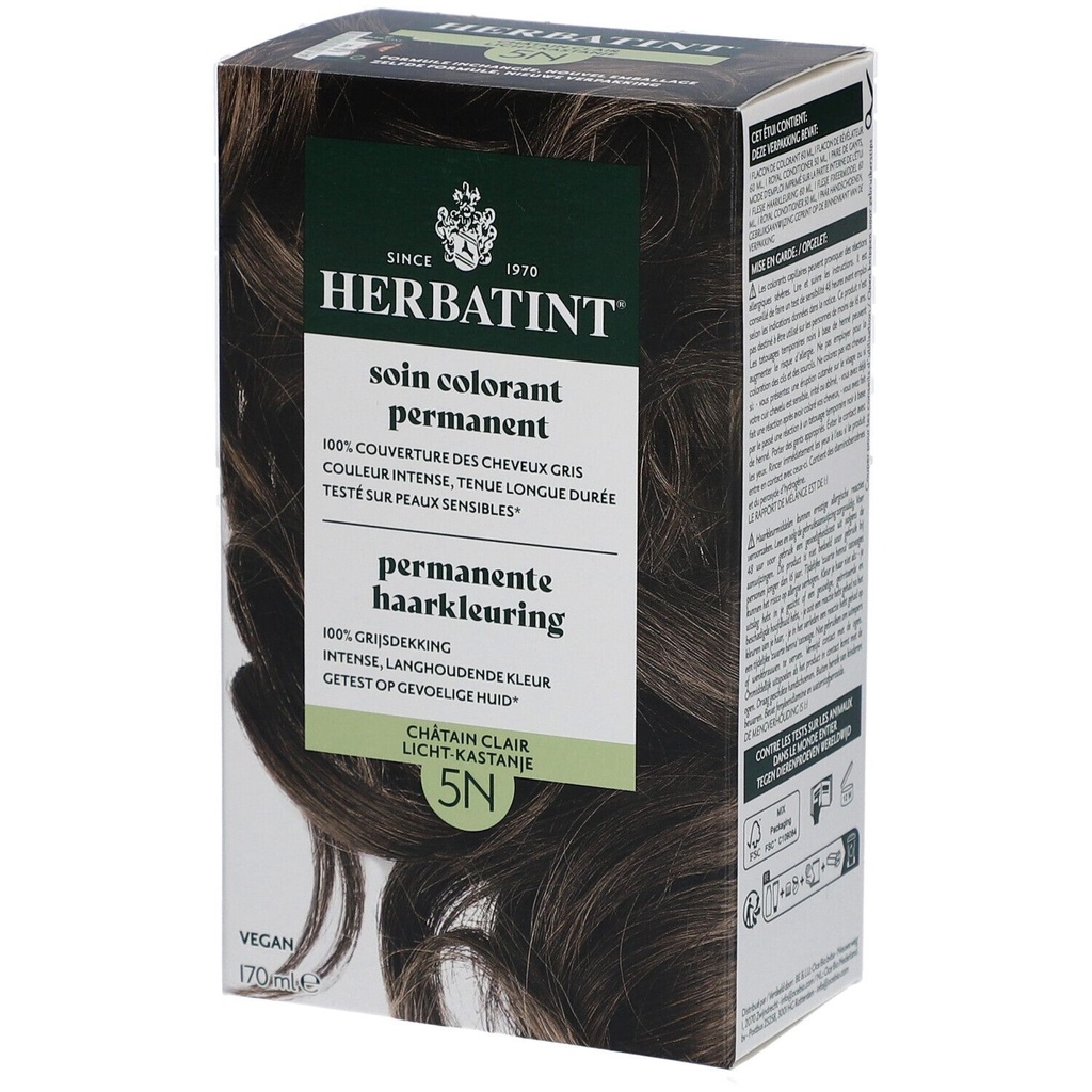 Herbatint 5N Châtain clair