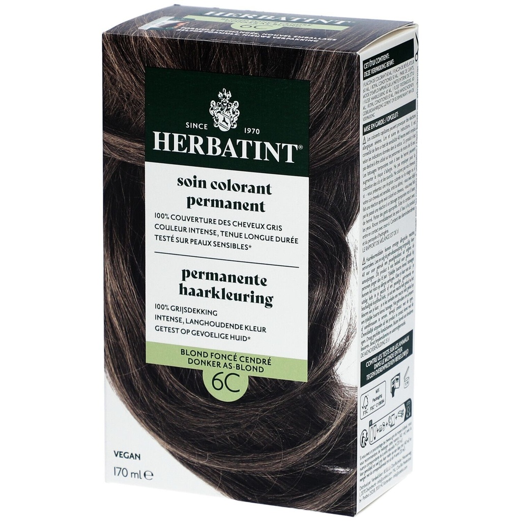 Herbatint 6C blond foncé cendré