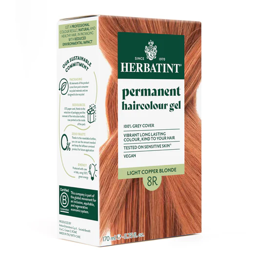 Herbatint 8R blond clair cuivré