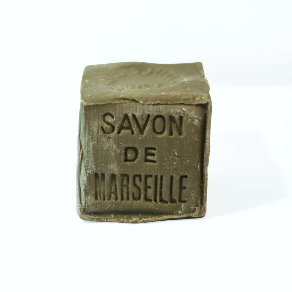 Savon de Marseille Olive – Cube – Environ 400 g (poids frais) / ± 300 g sec