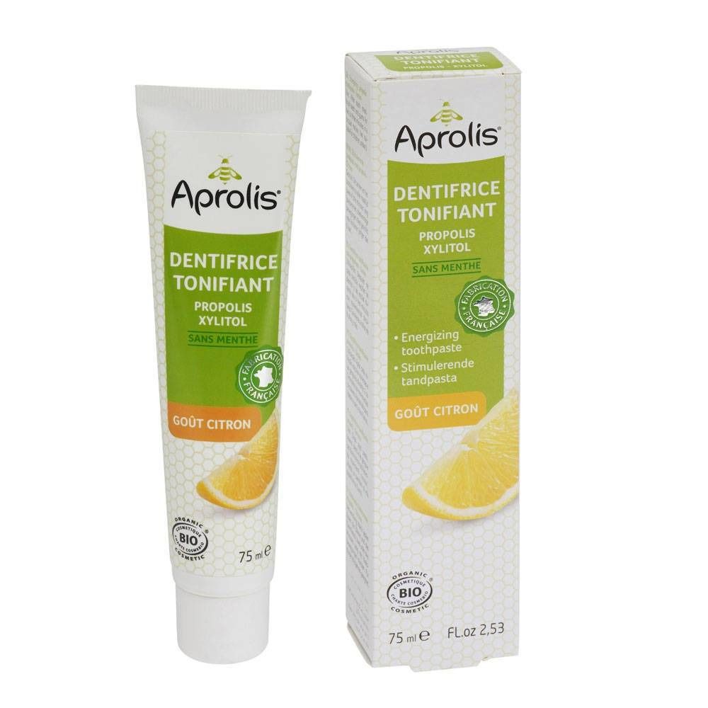 Aprolis dentifrice citron tonifiant 75ml