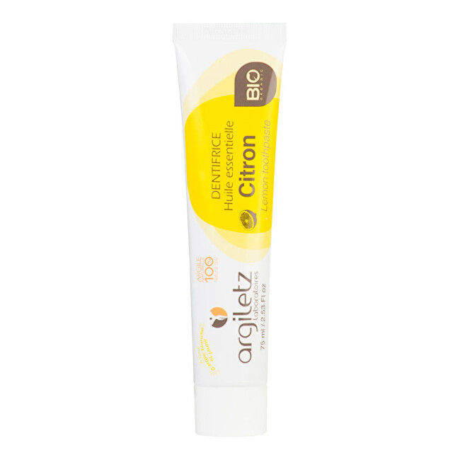 Dentifrice argile verte citron bio 75ml