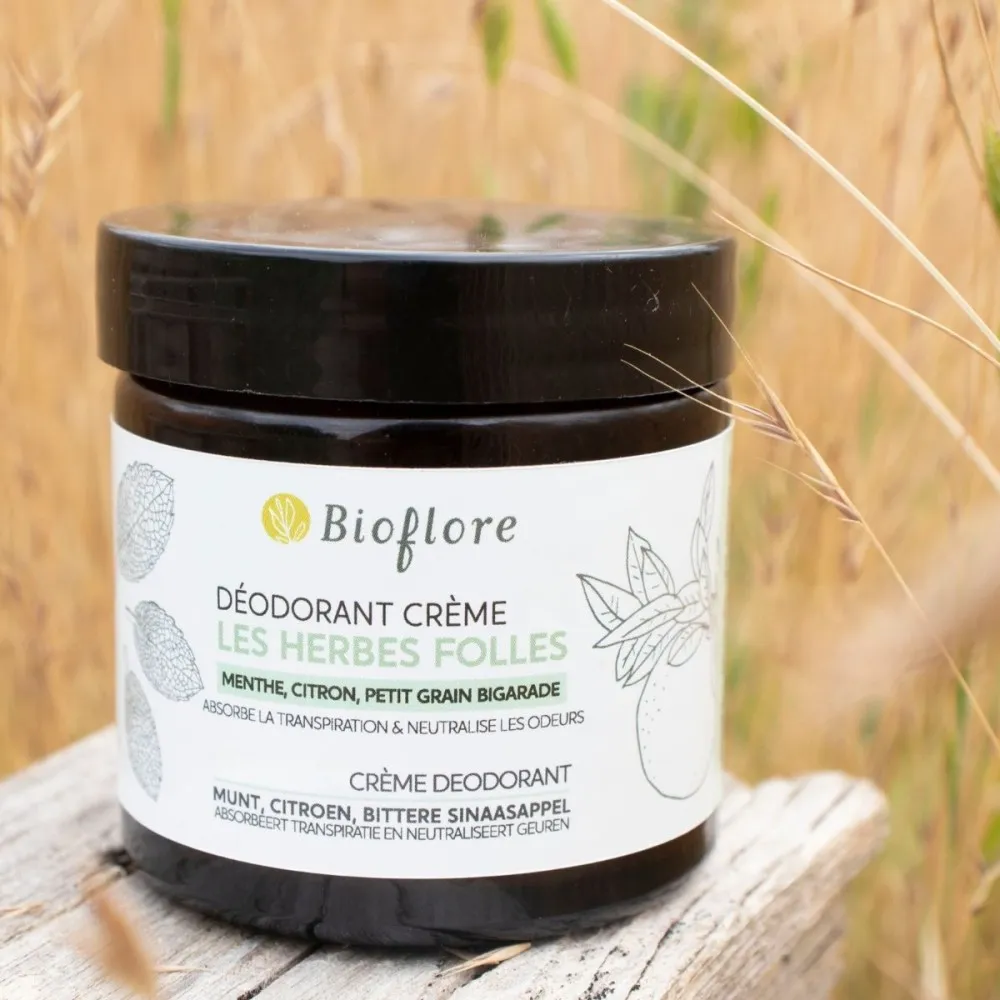 Les Herbes folles – Déodorant crème bio 50g