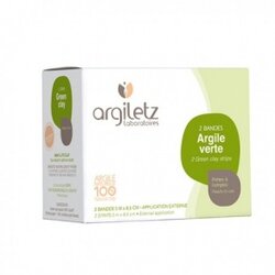 Bande argile verte 2x 5mx8.5cm