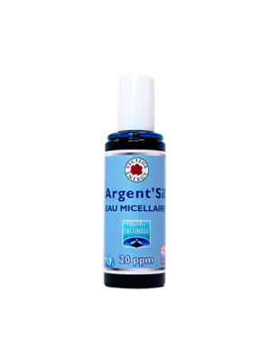 Solution argent colloidal 20 ppm  - Spray 100 ml