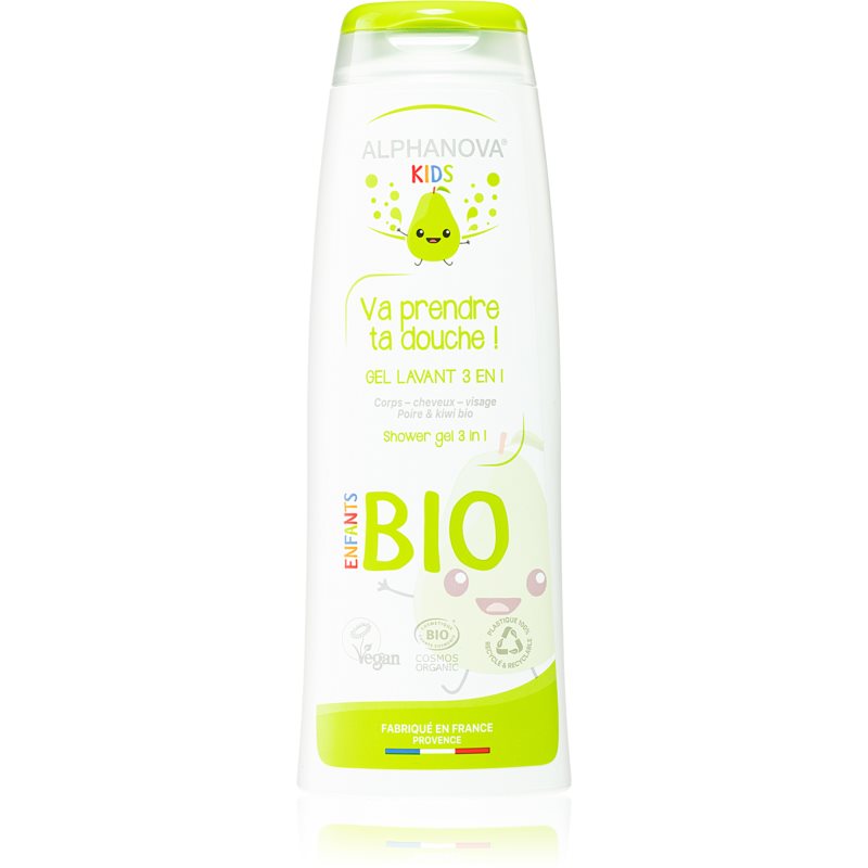 Gel douche 3 en 1 poire kids 250ml bio