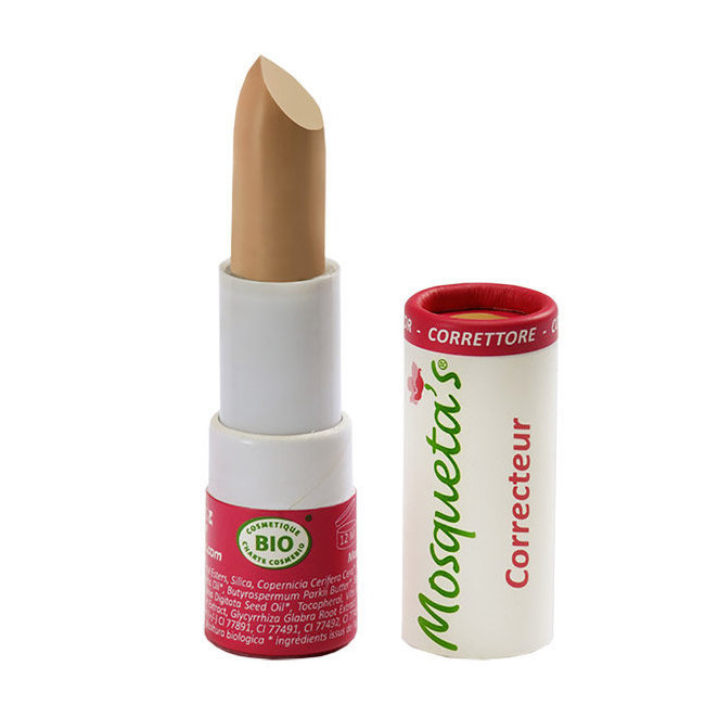 Stick Multi Correcteur bio beige moyen 02 Mosqueta’s