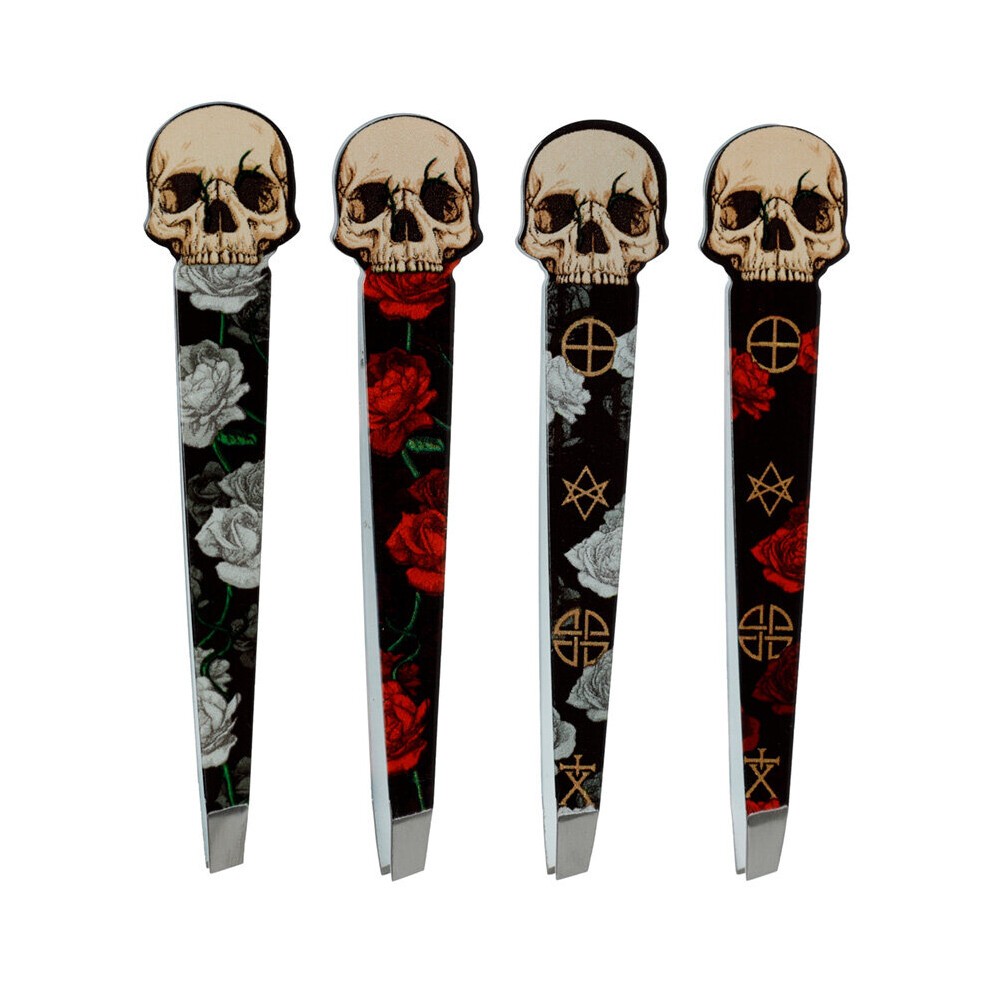 Pince à Epiler Skull and Roses - Crâne