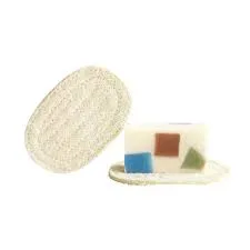 Porte savon Luffa 100% végétal et naturel compostable