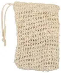 Sac à savon en sisal et coton