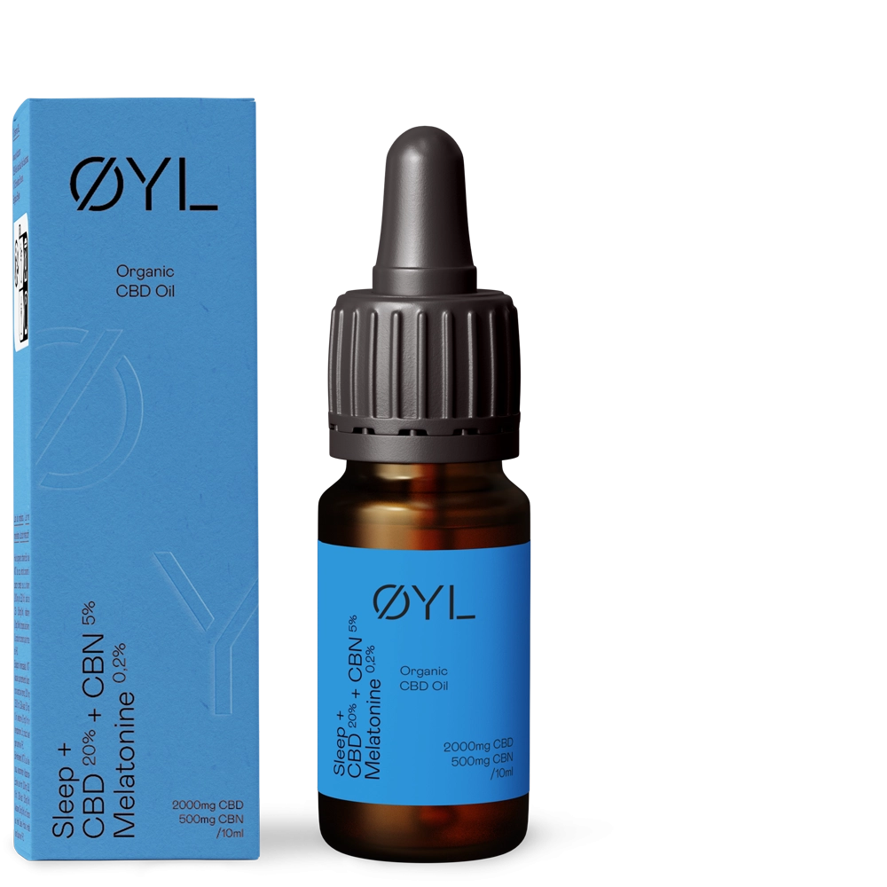 Sleep + Huile de CBD +CBN + mélatonine 10ml