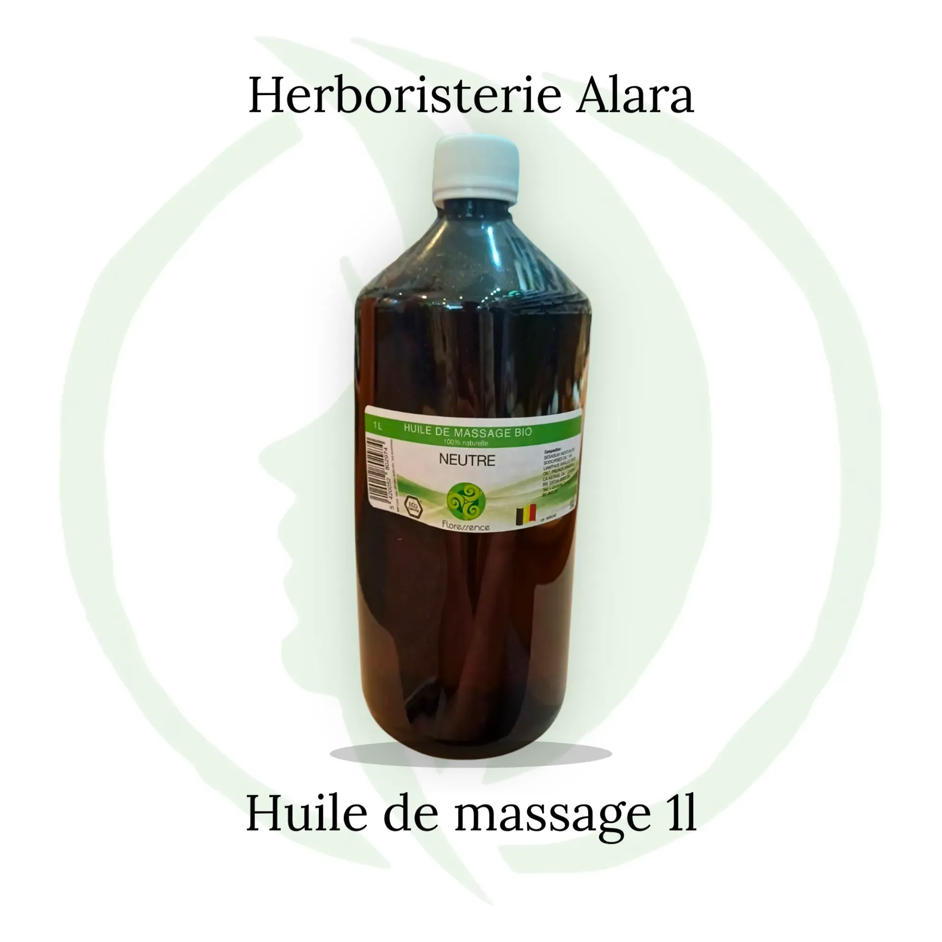 Huile de massage neutre - 1l