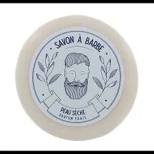 Pain de rasage - Savon à barbe peau sèche 80g