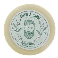 Pain de rasage - Savon à barbe peau sensible 80g