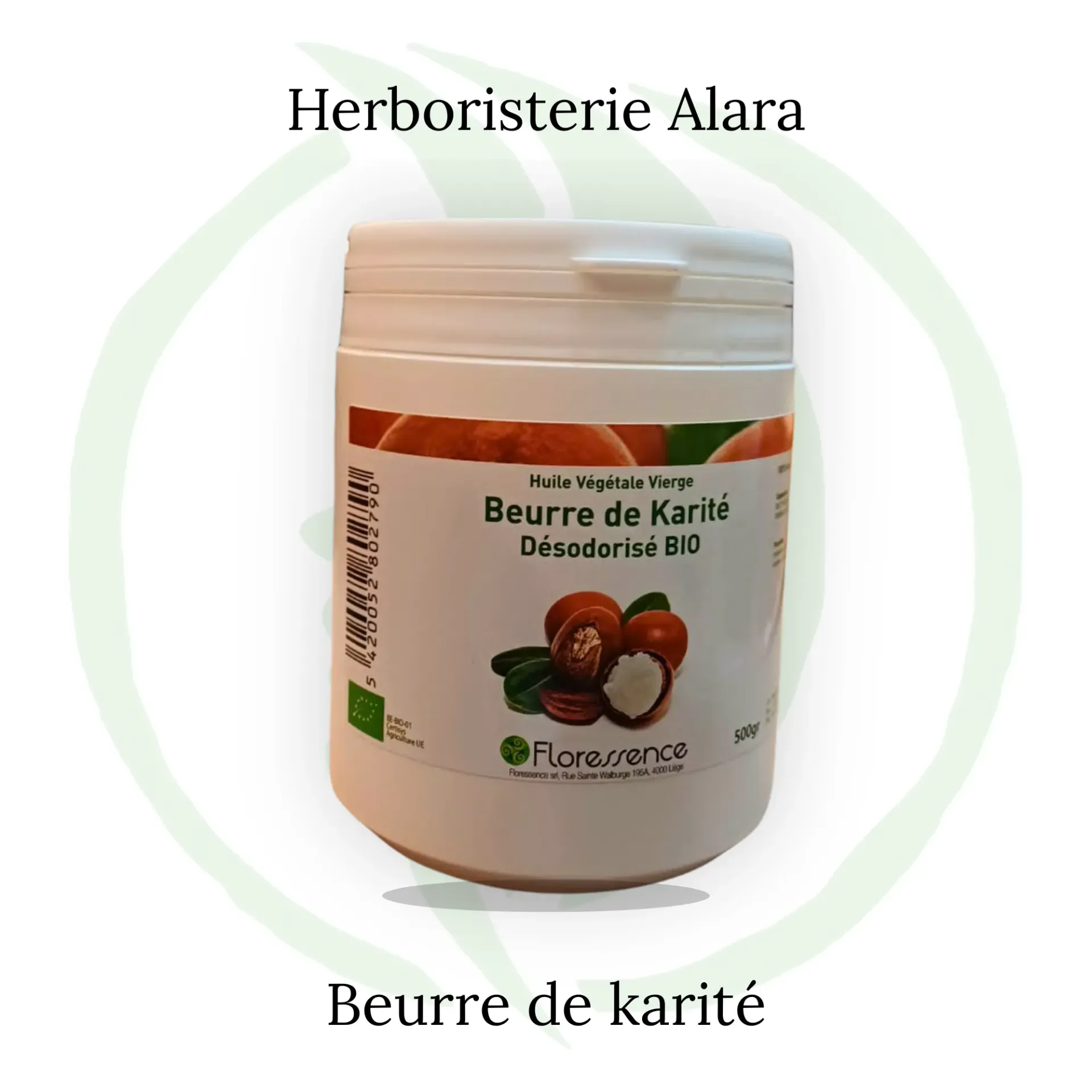 Beurre de Karité désodorisé BIO - 500gr
