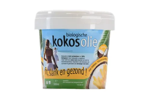 Huile de noix de coco seau bio 500ml