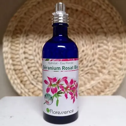 Hydrolat Géranium BIO - 100 ml spray